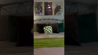 COZY EARTH TONE BEDROOM TOUR 🤎✨🥝 Amazon Home Finds [upl. by Hadria148]