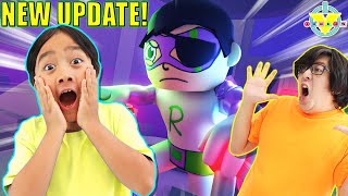 Ryan Vs Dark Titan in Ryan’s World ROBLOX Let’s Play Roblox Ryan’s World Dark Titan Update [upl. by Elijah709]