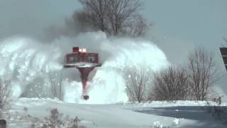 Plowing Snow on the Ontario Southland [upl. by Drofniw]