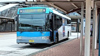 Transit Systems  9449  Volvo B7RLEBustech VST Mark 1Bradbury866  Casula Mall [upl. by Ssur]