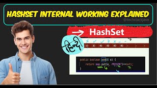 Java HashSet Internal Working  With Example  Hindi  Imp Interview Question [upl. by Aralc]