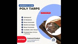 WOODPILE COVER TARP [upl. by Ettegroeg]