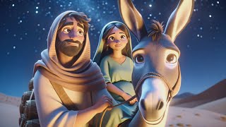 El nacimiento de Jesús  Historias de la Biblia para Niños  Biblia para Niños  Abraham Vlogs [upl. by Col]