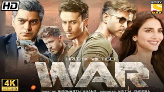 War Full Movie 2019  Hrithik Roshan  Tiger Shroff  Vaani Kapoor  War Movie HD Facts amp Review [upl. by Motteo418]