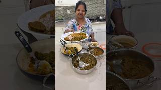 🔥Today’s Lunch Matta Rice 😍 Sambar Capsicum PoriyalSainthavisKitchen HomeCooking foodie [upl. by Alverta]