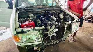 old car engine start  Chevrolet Tavera 1 year ago Car engine start [upl. by Martsen]