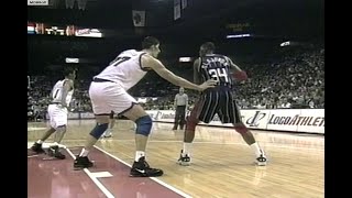 77quot Gheorge Muresan vs Hakeem Olajuwon [upl. by Bernelle371]