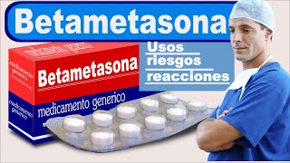 BETAMETASONA para que sirve alergias eczema [upl. by Aneg]