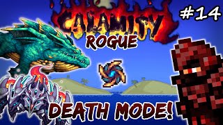 Leviathan amp Astrum Aureus DEATH MODE Terraria Calamity 145 Lets Play 14  Rogue Playthrough [upl. by Aisenet]