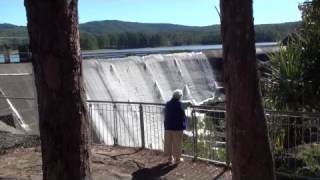 WAPPA DAM amp Wappa Falls near Yandina Queensland Australia [upl. by Nodnarb667]