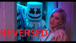 Friends – Marshmello amp AnneMarie REVERSED  Lyrics [upl. by Watt186]