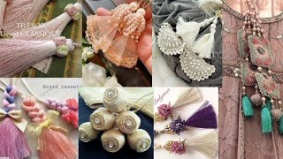 BRANDED HANDMADE TASSELS TRENDY AND MOST DEMANDING HANDMADE TASSELS DESIGNS [upl. by Magdalena]