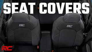 Rough Country Neoprene Seat Covers  Protect your seats from water mud and MORE [upl. by Eyot]