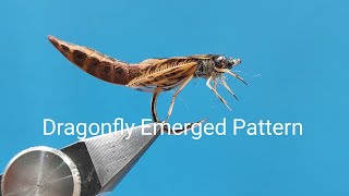 Fly Tying  Dragonfly Emerged Pattern [upl. by Euqilegna]