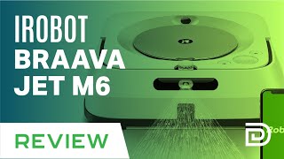 iRobot Braava Jet m6 6110 Robot Mop Review [upl. by Garlan377]