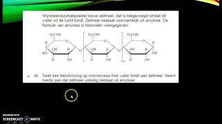 Rijsmiddelen havo herexamen scheikunde 2017 31 tm 38 [upl. by Story]