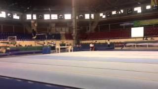 ASEAN School Games  Carlos Yulo on Floors [upl. by Anatnom]