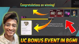 😍500UC FREE BONUS EVENT IN BGMI  HIDE EVENT IS HERE  FREE MATERIAL amp MYTHIC FRAGMENT [upl. by Torbert63]