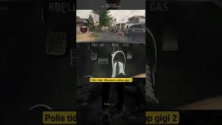 polis tidur diturunancukup gigi 2 driving belajarmengemudi tutorial [upl. by Harol98]