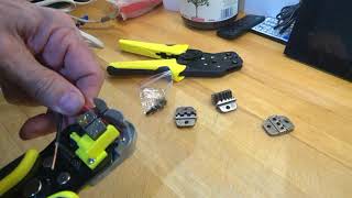 Wire Stripper and Crimper Kit Review [upl. by Llenrap]