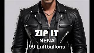 Zip It Nena  99 Luftballons Instrumental Karaoke [upl. by Atenek]