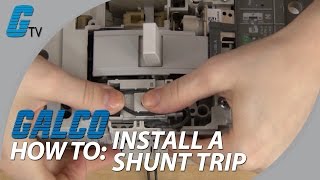 Installing a Shunt Trip in ABB TMAX Enclosed Circuit Breaker [upl. by Aipmylo]