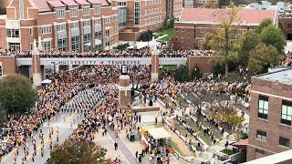 UT POTS Marching Band 2024 “March to the Stadium and Salute to the Hill” UT vs UTEP [upl. by Nigem461]