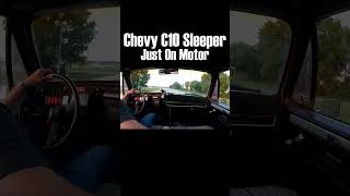 Chevy C10 Sleeper Shop Truck Acceleration on Motor [upl. by Bennett414]