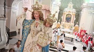 Monterosso Calabro MARIA SSMA DEL SOCCORSO festa 2024 Rientro Processione 720 [upl. by Aticnemrac]