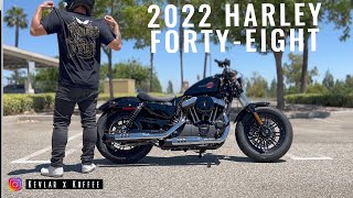 2017 HarleyDavidson FortyEight XL1200X│Review amp Test Ride [upl. by Nirrep]