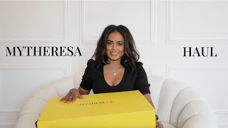 A Huge MYTHERESA Summer Haul New YSL bag and Shoes and Hair at Dyson [upl. by Lehpar]