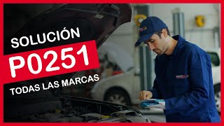 P0251 ✅ SÍNTOMAS Y SOLUCIÓN CORRECTA ✅  Código de falla OBD2 [upl. by Zeitler253]