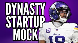 2024 Dynasty Startup Mock Draft  Superflex PPR [upl. by Mcgee450]