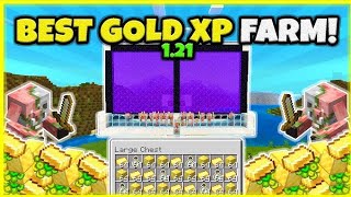 The Only I build infinity gold and XP FARM Video You Need to Watch  Minecraft [upl. by Amil]