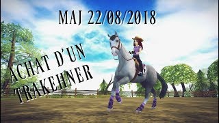 SSO MAJ 22082018 Achat dun Trakehner [upl. by Lindeberg]