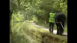 Llangollen Canal Trip on a horse drawn boat [upl. by Tonnie]