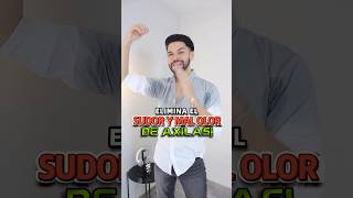 Cómo ELIMINAR el SUDOR y MAL OLOR de AXILAS🤢 fashiontips adolescentes shortsvideo mensfashion [upl. by Ann]