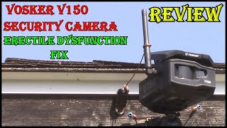 Vosker Security Camera Review [upl. by Airdnaid685]