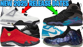 BIG UPDATES SUMMER 2025 AIR JORDAN RELEASE DATES FOAMPOSITE GALAXY DOERNBECHER JORDAN 6  MORE [upl. by Anomis]