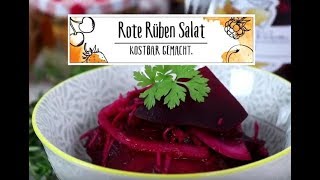 KOSTBARMACHERRezept Rote Rüben Salat [upl. by Macknair62]