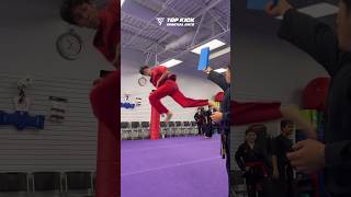 540 back hook kick taekwondo 540 [upl. by Eelasor624]