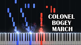 Colonel Bogey March  F J Ricketts Piano Tutorial [upl. by Miof Mela]