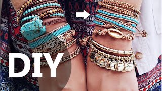 DIY  Wrap Bracelet [upl. by Godred]