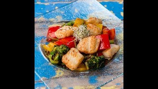 Pangasius with Stir Fried Veggies [upl. by Hsirap]