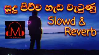 Sudu Pichcha Hada Wetunuසුදු පිච්ච හැඩ වැටුණු Slowed  Riverb [upl. by Colette]