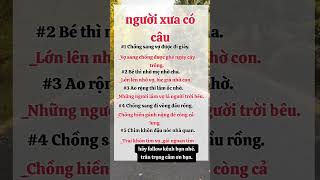 NGƯỜI XƯA CÓ CÂU [upl. by Nierman254]