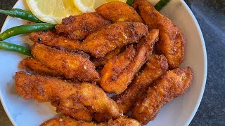 Crispy chicken fingers recipe shorts [upl. by Yahsat]