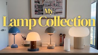 My Lamp Collection  studio apartment mood lighting [upl. by Hephzipah]