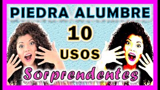 LA PIEDRA ALUMBRE😲10 SORPRENDENTES Usos y Beneficios 💗 TE CAMBIARAN LA VIDA [upl. by Behn99]