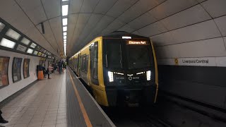 Merseyrail Class 777006 Departs Liverpool Central Bound For Ellesmere port [upl. by Good344]